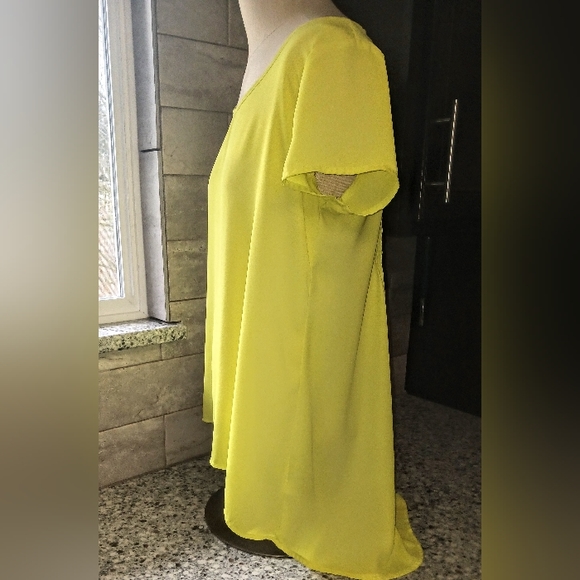 👚Decree bright yellow blouse medium - Picture 9 of 14